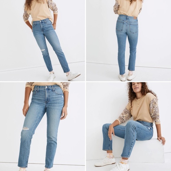⭕️SOLD⭕️MADEWELL The Mid-Rise Perfect Vintage Jean Size 31 - Picture 1 of 10